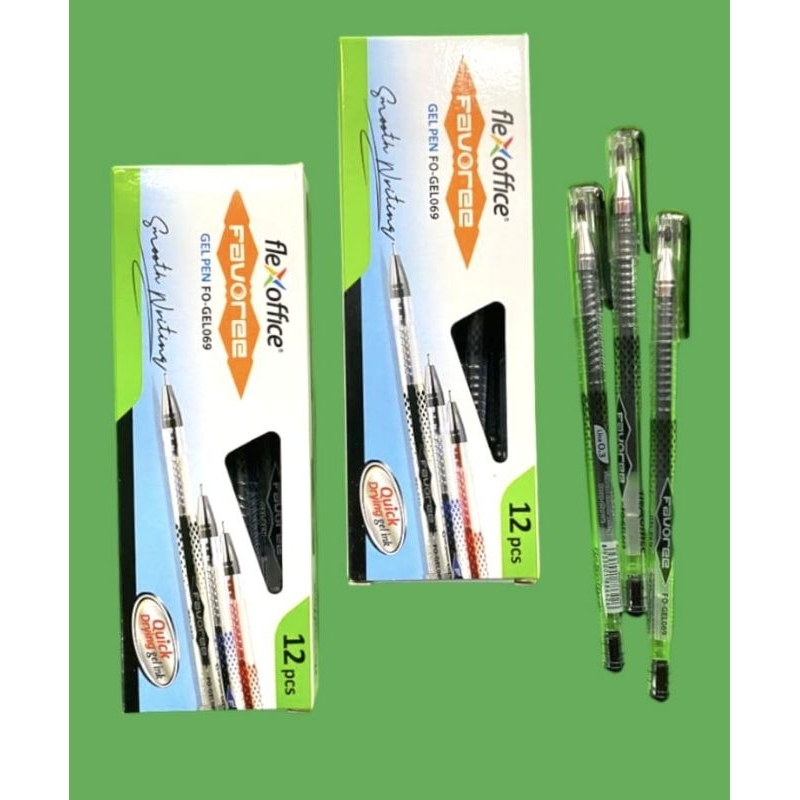 

PULPEN GEL FO-B069 FAVOREE HTM/0.3/12 PCS/FLEXOFFICE