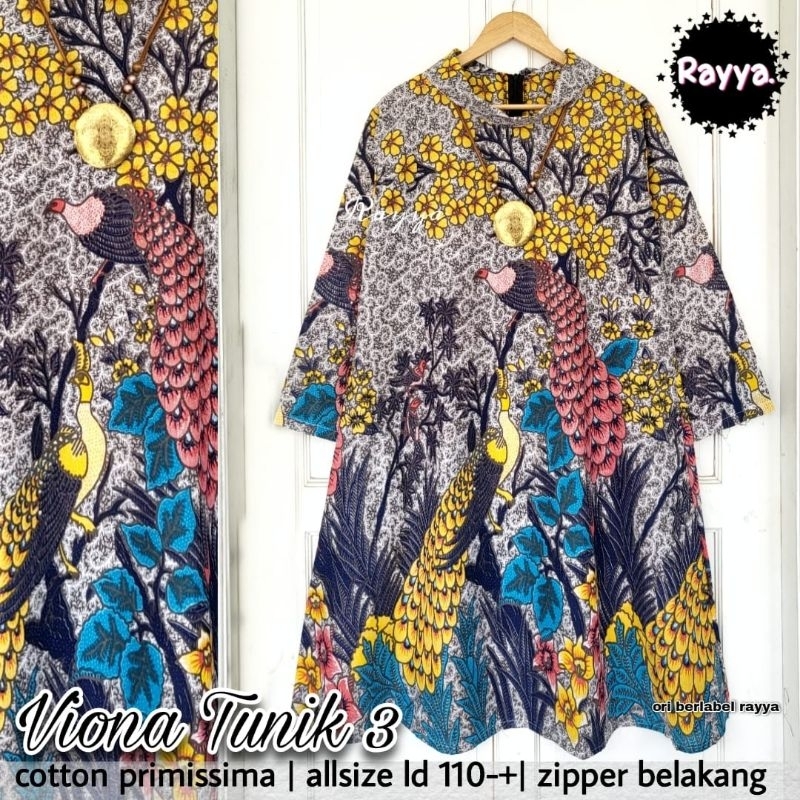 Viona tunik 3 original rayya batik