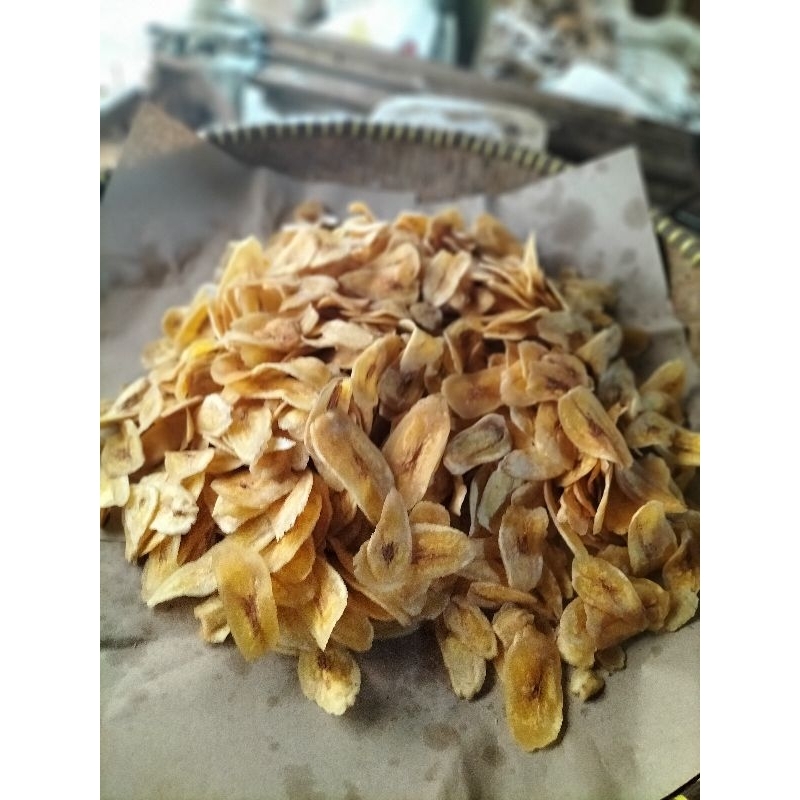 

KRIPIK PISANG KOIN (Nangka) Original Asin/Sriping Gedang/Kripik Cau/Bakul Sriping#Arfa_Crips