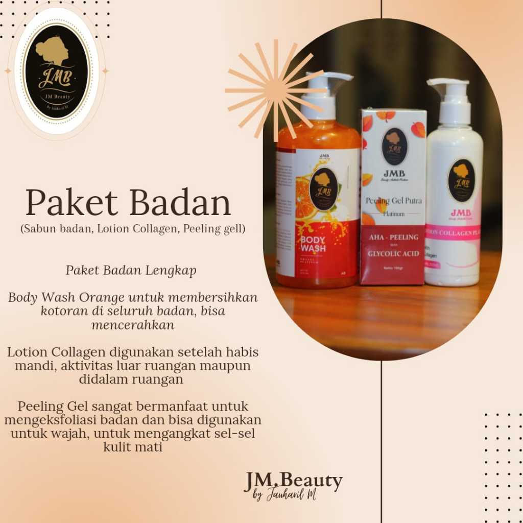 JMB PAKET BADAN | JM BEAUTY | JM BEAUTY SKINCARE | JM CANGGU
