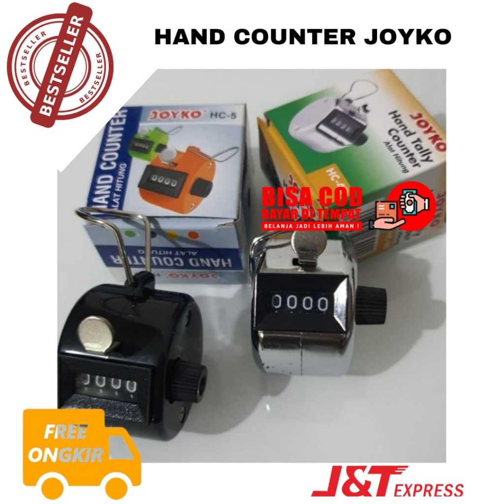 

[JOY] BAYAR DI TEMPAT Hand Counter / Alat Hitung Joyko HC-5[SHO]