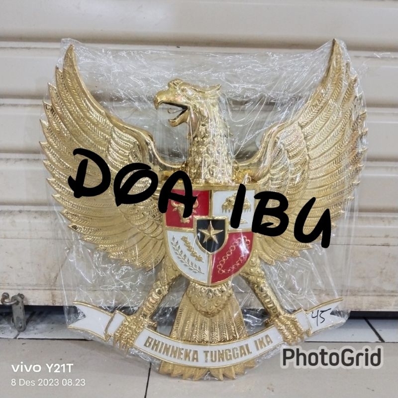 

best seller patung garuda kuningan pajangan garuda kuningan ukuran 45cm ready stock