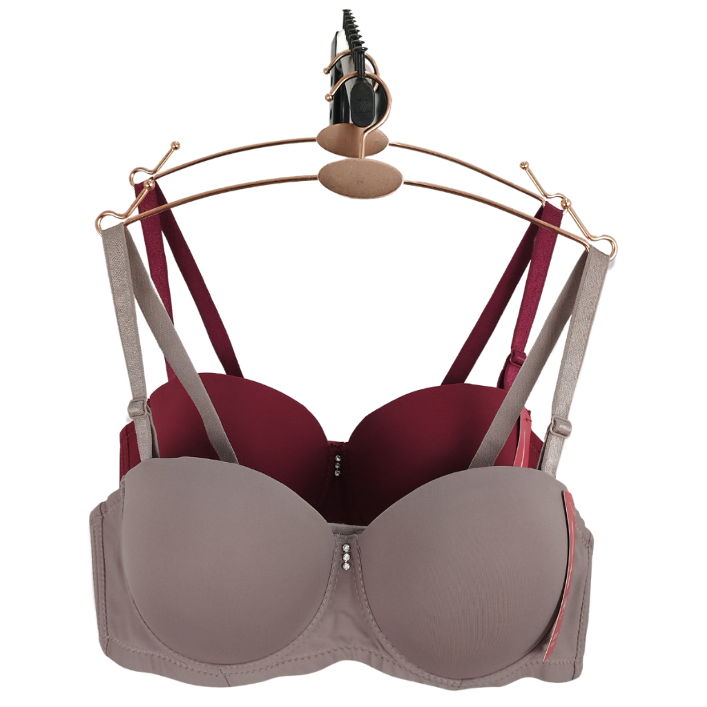 Lidily - Bra Cup Kawat  Kait 2 Cup 1/2 Tali Bisa Di Lepas pasang BH - DD9209