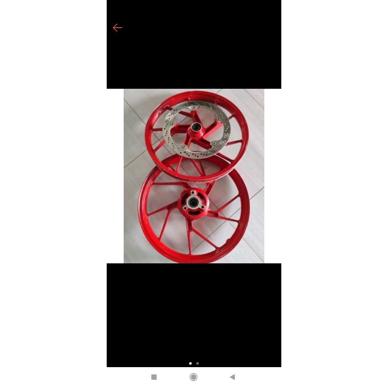 velg Satria Fu original