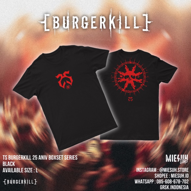 Ts-Burgerkill 25 aniv boxset series