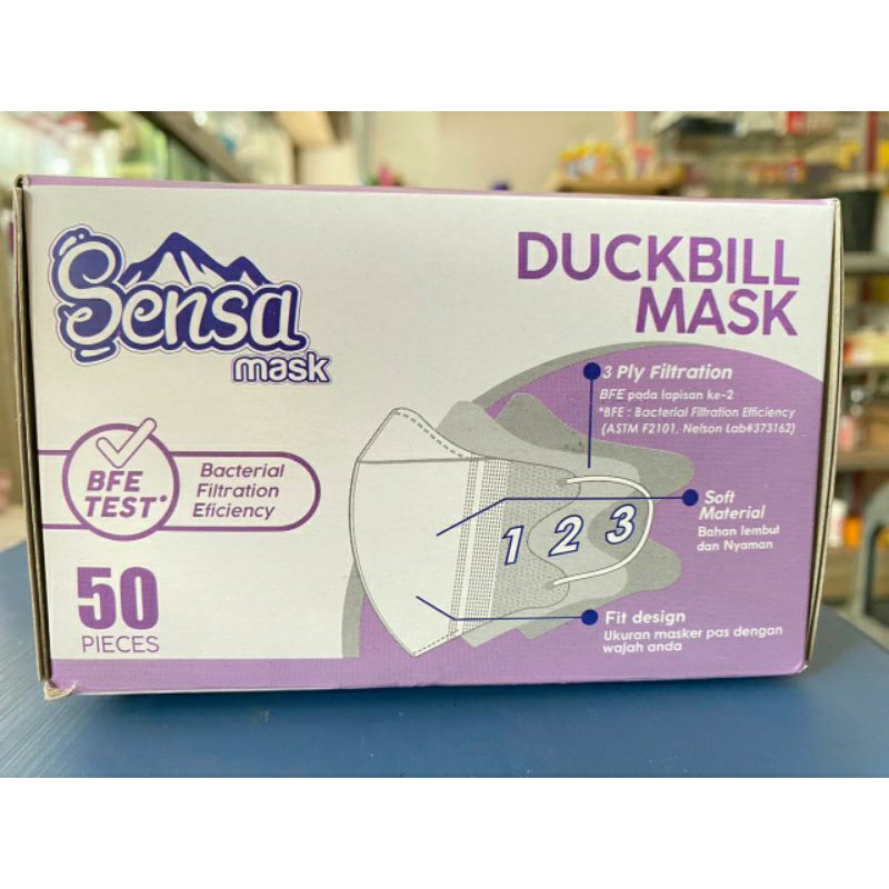 masker duckbill Sensa
