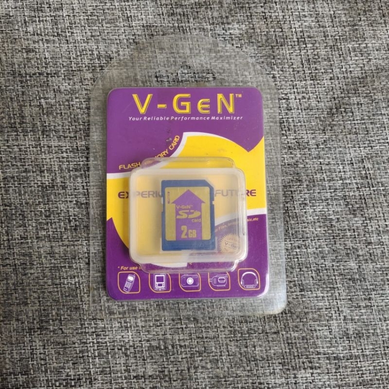Memory Card SD V-Gen 2GB Memori Card SDHC Original