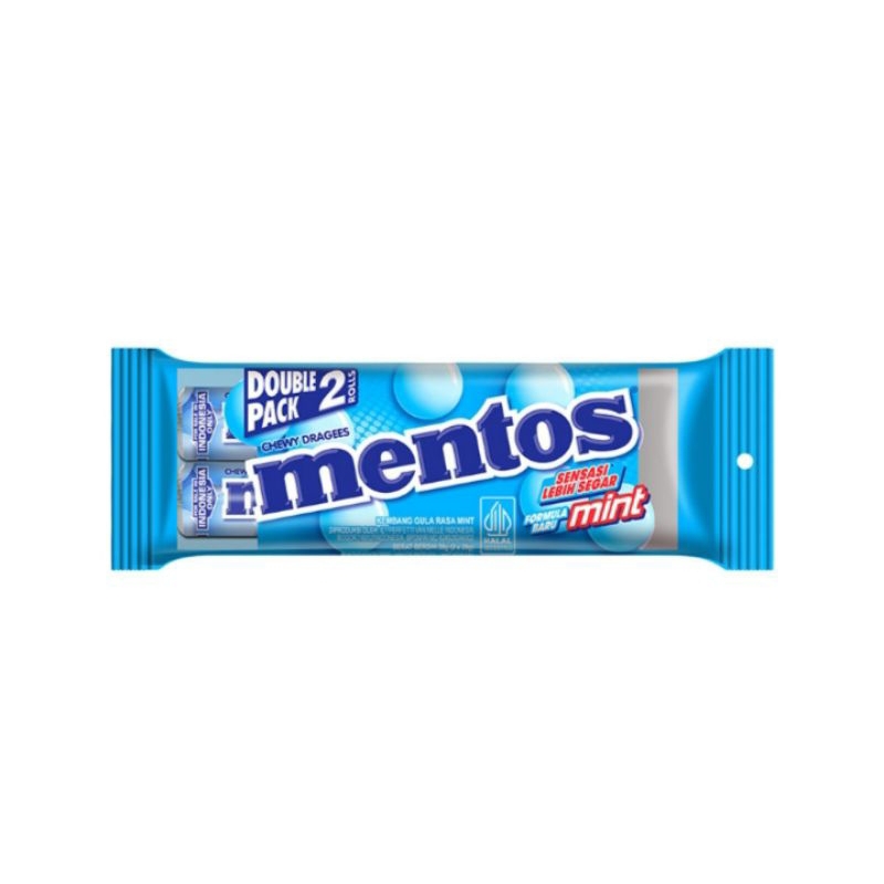 

Mentos permen mint roll 2x29 gr