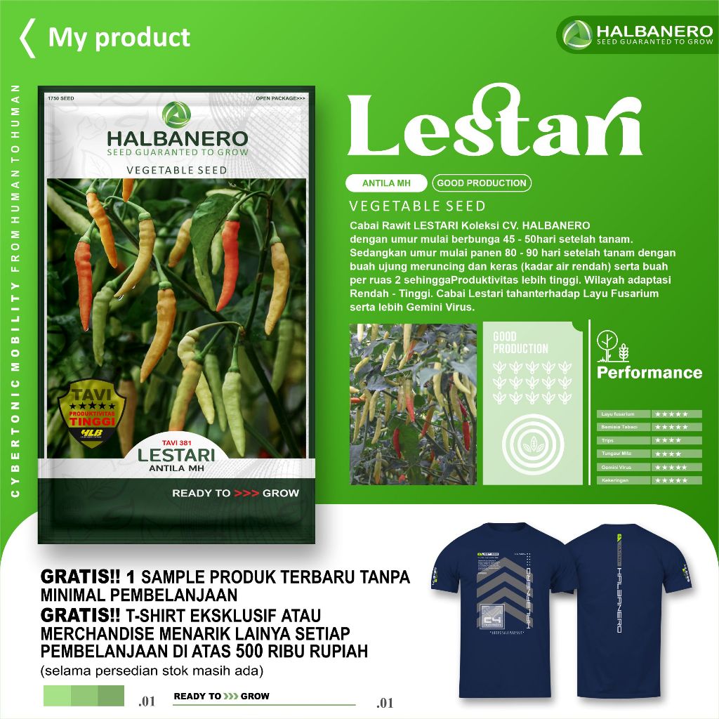 BENIH CABAI LESTARI - HALBANERO