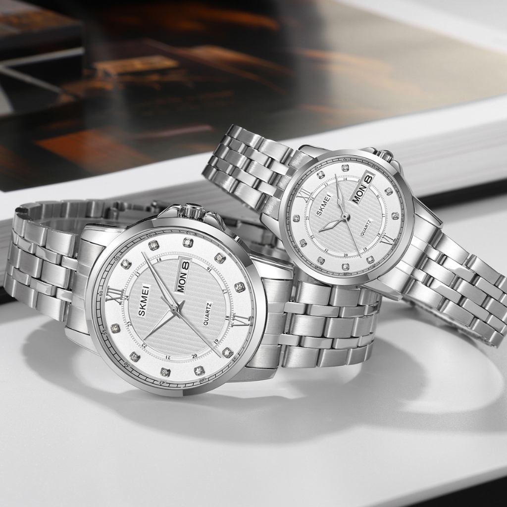 SKMEI 2084/2085//JAM TANGAN SKMEI COUPLE//JAM TANGAN COUPLE TERBARU ORIGINAL/WATERRESISTENT