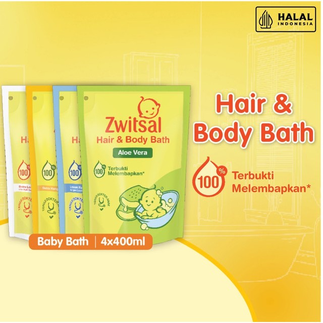 Beli Zwitsal Baby Bath 400ml All Variant