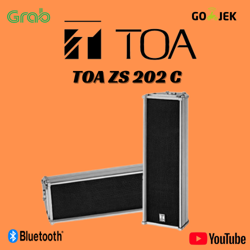 SPEAKER COLUMN TOA ZS 202 C / ZS 202C / ZS-202C GARANSI RESMI TOA