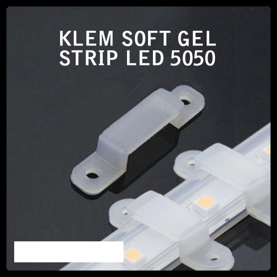 klem tutup led selang 2835/5050 /perekat lampu strip 2835/5050
