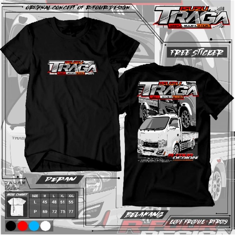 [HOT] KAOS TRAGA RFR019 KAOS IZUZU KAOS  IZUZU TRAGA