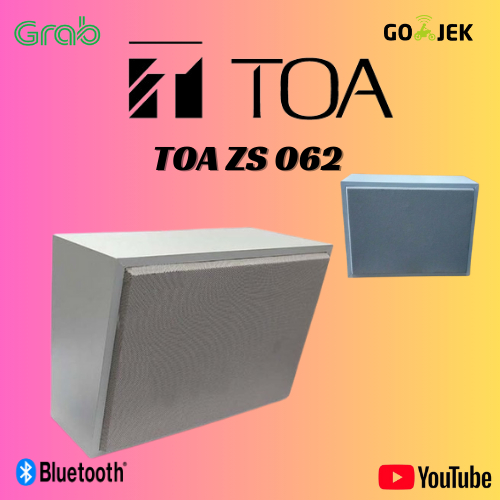 SPEAKER BOX TOA ZS 062 / ZS-062 / ZS062 COCOK UNTUK MASJID, RUANG KELAS, SEKOLAH GARANSI RESMI TOA