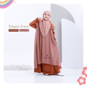 SUKAHIJAB - Balqees  Dress Kids Gamis Anak Muslimah Kekinian Terlaris