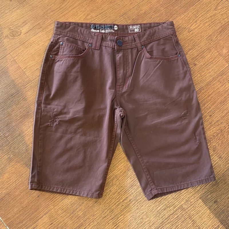 CELANA PENDEK SPYDERBILT SLIMFIT DESSERT DENIM SHORTS