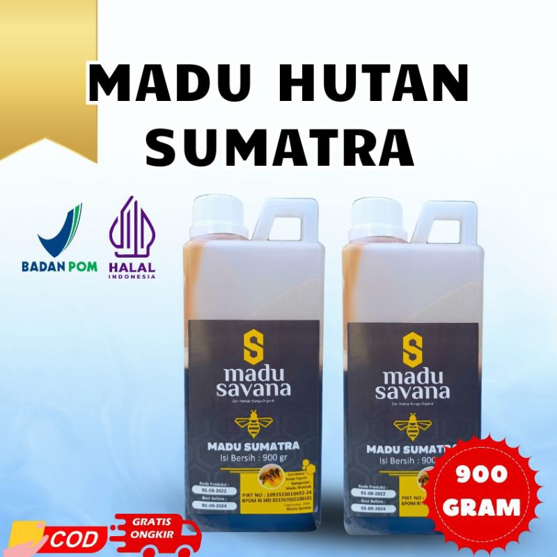 

Madu Sumatra Nectar Akasia Pure Raw Honey 900 gram