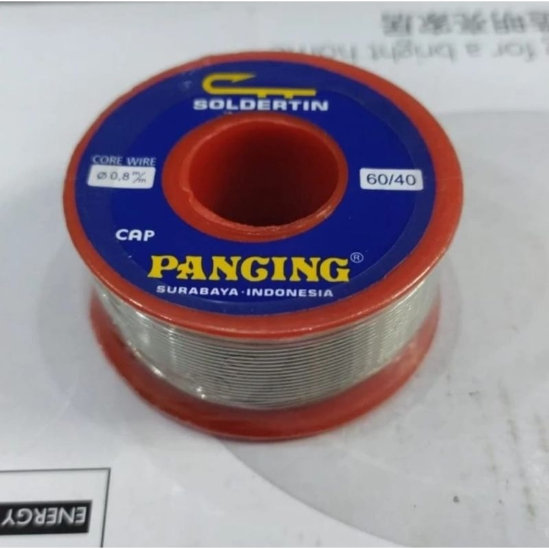 Timah Solder Cap Pancing 60/40 Ukuran Besar 250 gr