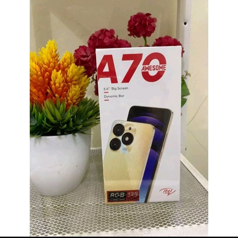 HP ITEL A70 RAM8[4+3]/128GB/256GB