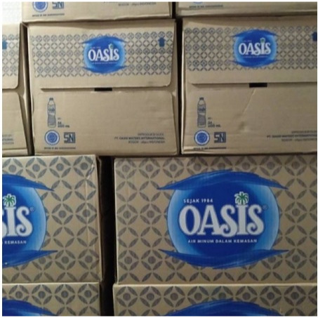 

Oasis air mineral 1500ml/600ml/330ml/ isi 24 dan 240 ml isi 48