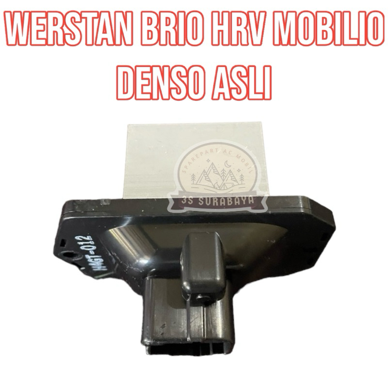 Werstan Mobilio Brio Hrv Denso Asli Ac Mobil Resistor Blower (Baru/New)