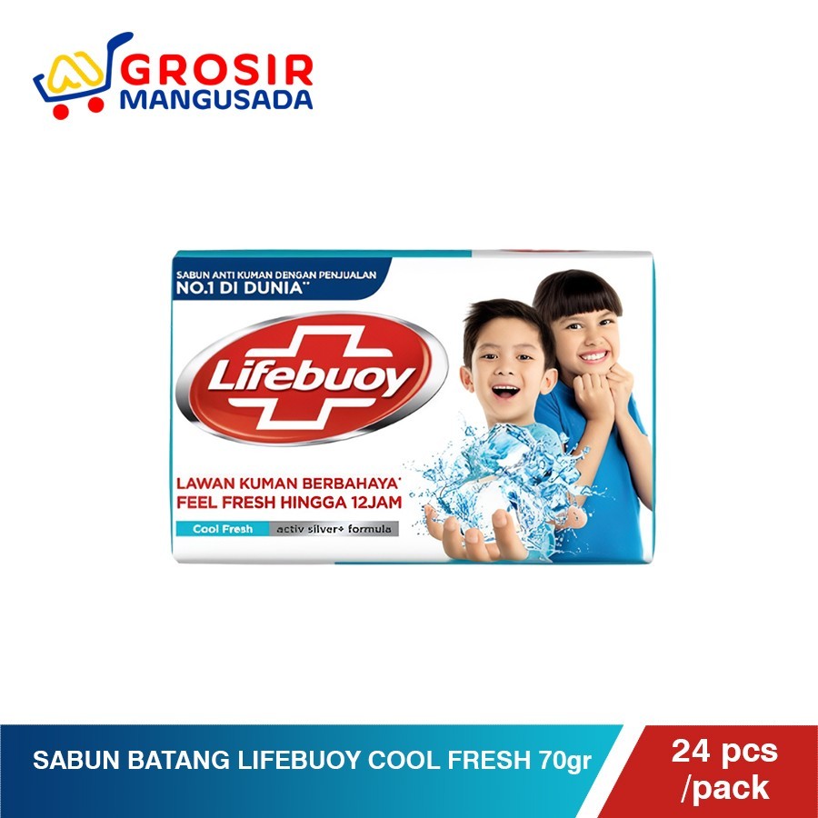 Sabun Batang Lifebuoy Cool Fresh 70gr