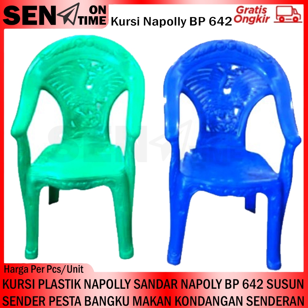 Napolly Bp 642 Garuda Bangku Tamu Teras Plastik Pelastik Plastic Kursi Santai Napoly Nappoli Napoli 