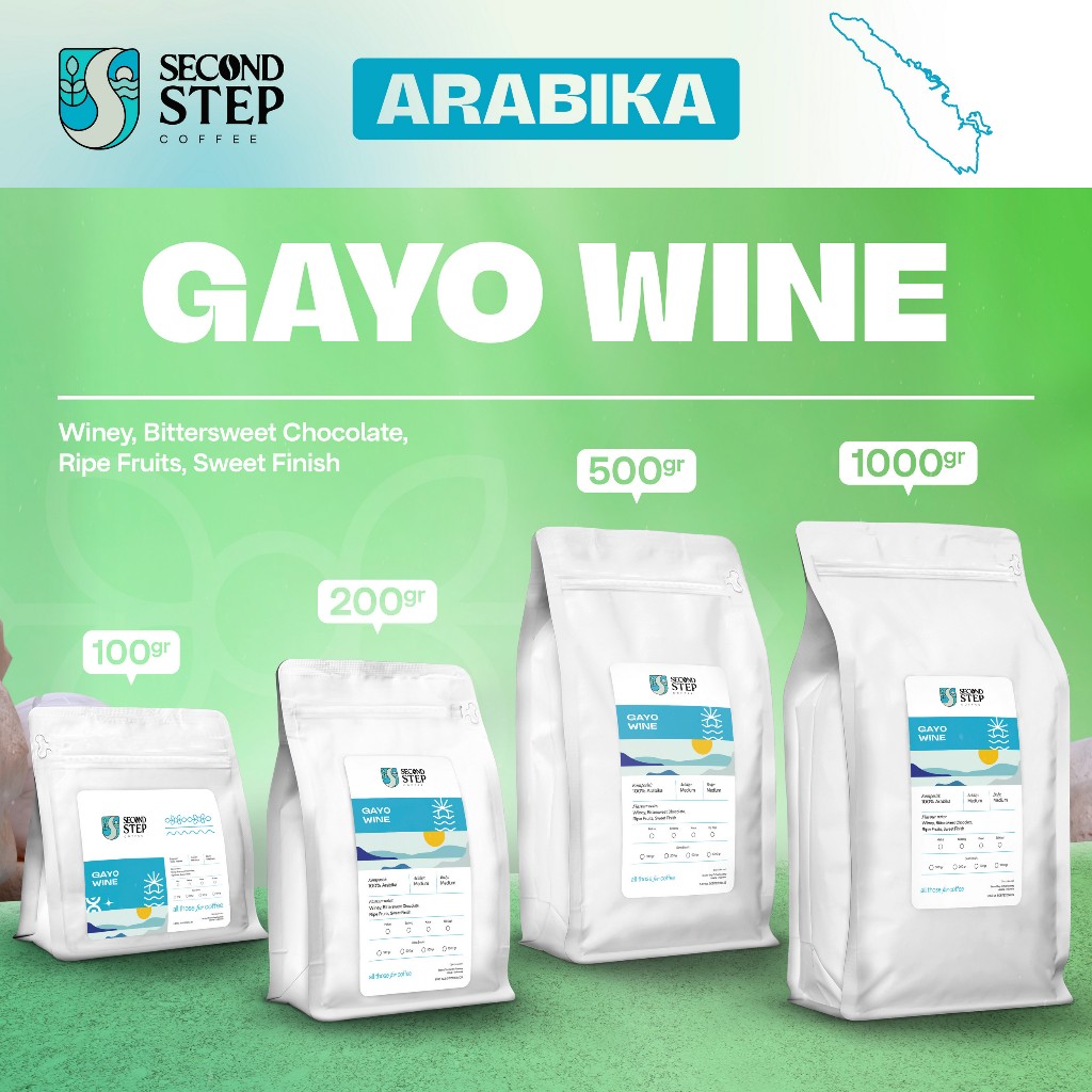 

Kopi Arabika Gayo Wine Arabica Specialty Coffee Bean Biji Bubuk Asli
