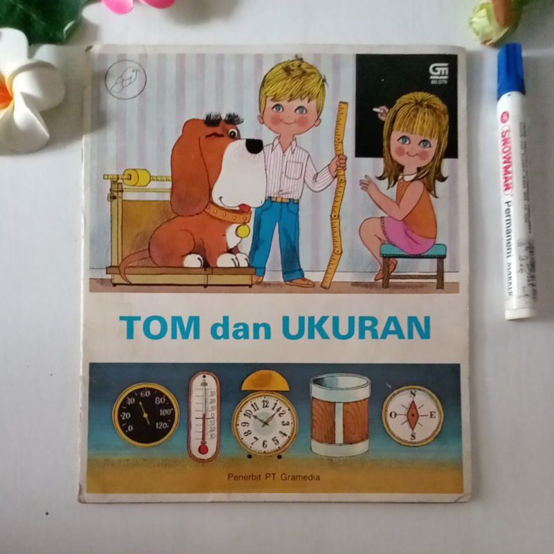 buku anak Tom dan Ukuran preloved