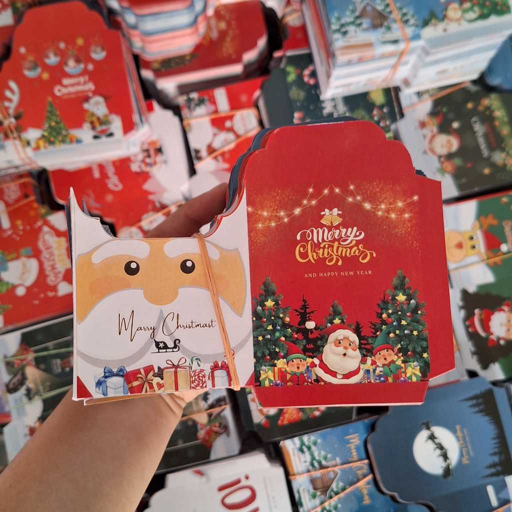 

(1000 lembar) AMPLOP NATAL CHRISTMAST SIZE MEDIUM LEMBARAN