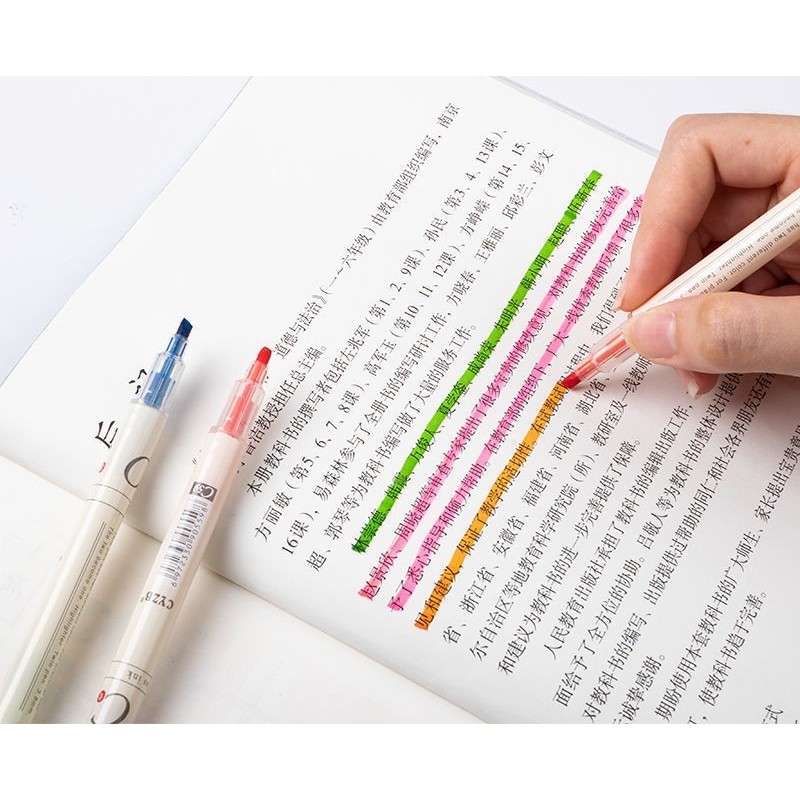 

Ay00! [DEABODYCARE] STABILO WARNA 2 SISI SET ISI 6 PCS - HIGHLIGHTER COLORFUL 2 IN 1 - PENSIL SPIDOL