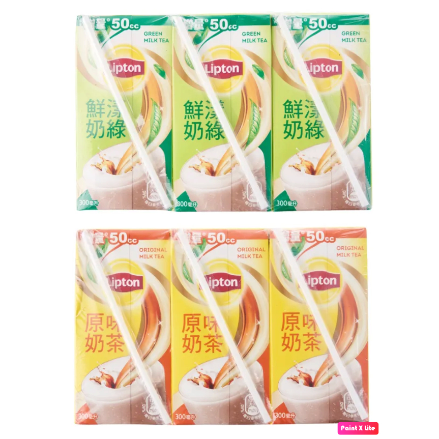 

Lipton Original Green Milk Tea 300ml x 6s Taiwan