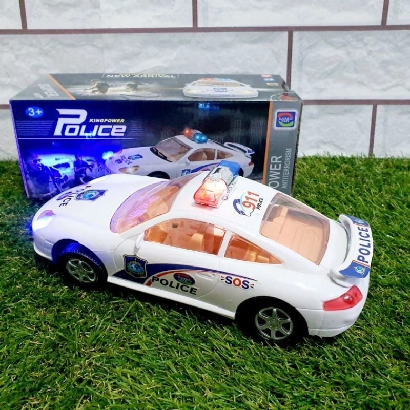 Mainan Mobil Polisi suara sirine