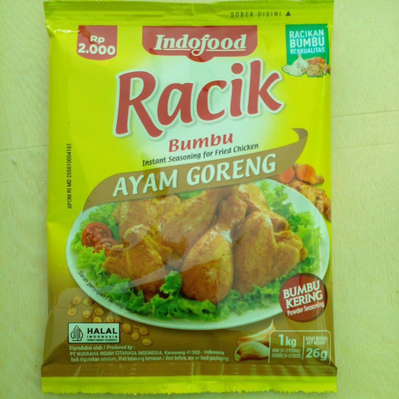 

RACIK BUMBU AYAM GORENG