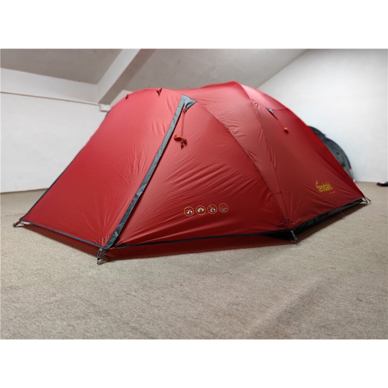 Tenda Gunung TENDAKI BORNEO 4 Kapasitas 4 Orang - Tenda Camping BORNEO TENDAKI ALMOND Kapasitas 4 Pe