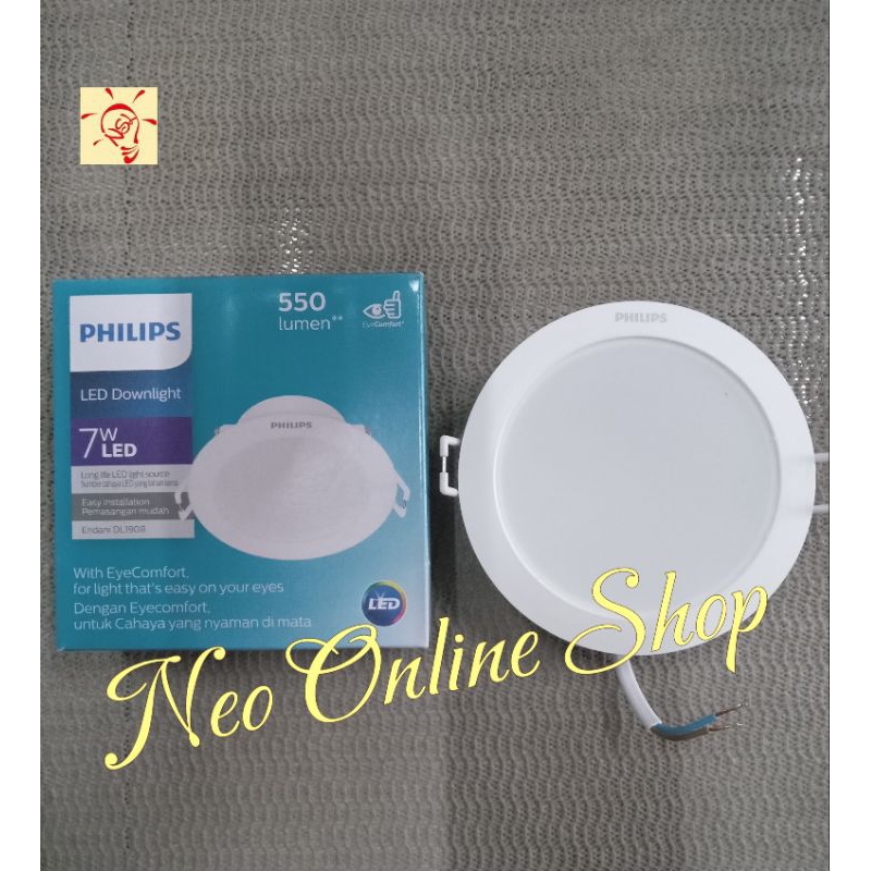 DL190B Eridani Downlight Philips 7W 7Watt