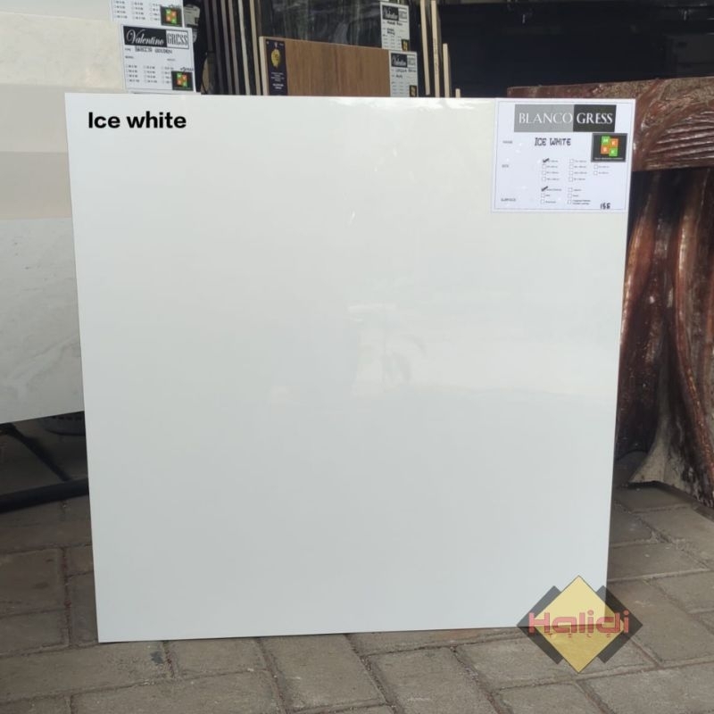 Granit Putih Polos 60x60 KW 1