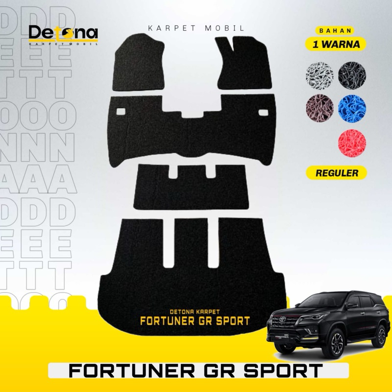 Karpet Mobil Mie FORTUNER GR SPORT / Karpet Mie Mobil FORTUNER GR SPORT