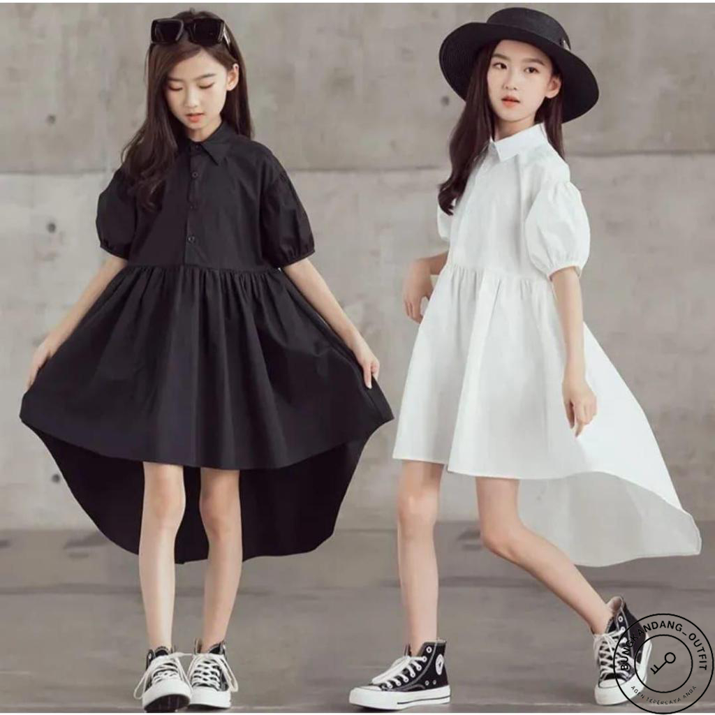 Baju Anak 3-12tahun DRESS PESTA ANAK PEREMPUAN IMPORT / BAJU PESTA ANAK TUTU SATIN IMPORT/KADO ANAK 