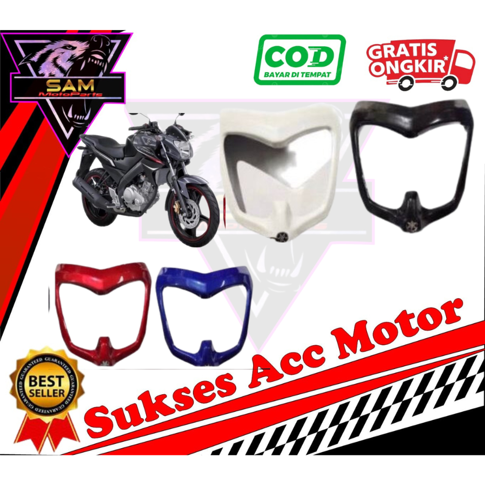List Lampu Depan Vixion 2013 / Cover Lampu Depan Vixion / Ring Lampu Vixion 2013 NVL