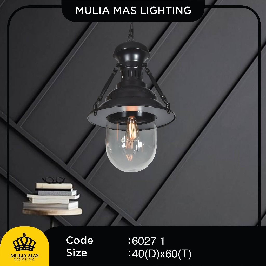 Lampu Gantung Hias Dekor Untuk Ruang Tamu/ Cafe Terunik 6027