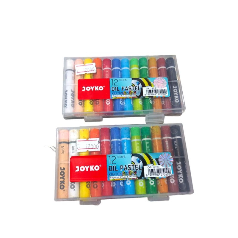 

Crayon Joyko Kecil 12 Warna /Oil Pastels /Krayon