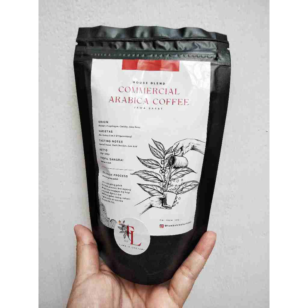 

Kopi Arabica 100 Gram House Blend Jawa Barat Indonesia