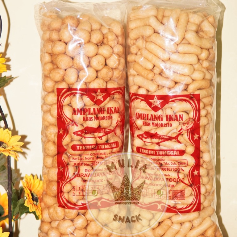 

6K9PA Amplang ikan tenggiri / kerupuk ikan tengiri 1KG PREMIUM super enak 37