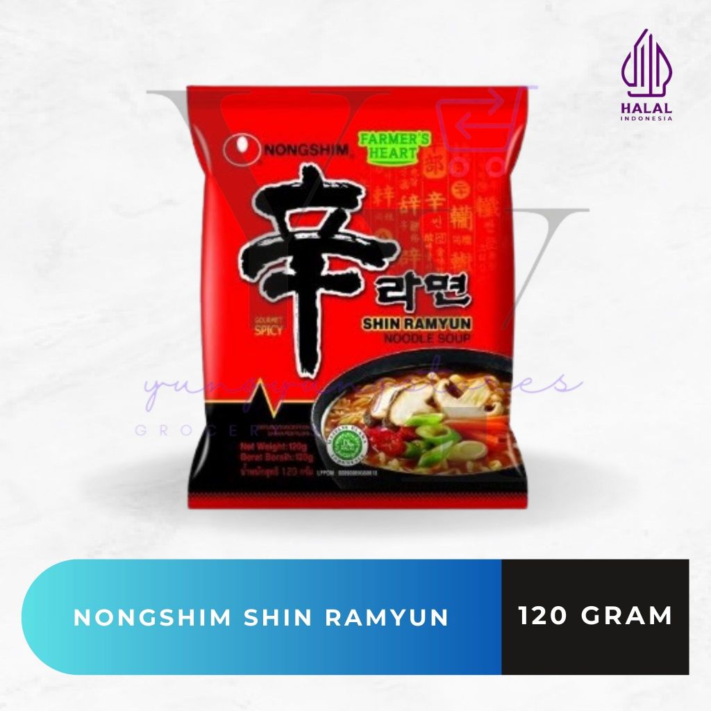 

Nongshim Shin Ramyun Spicy Mushroom Instant Noodles 120 gram