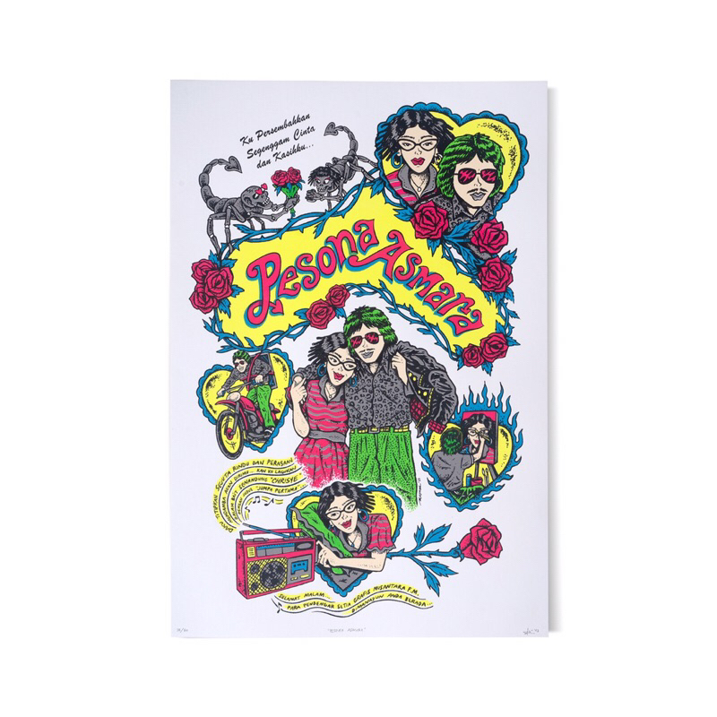 Kamengski - Grafis Nusantara Pesona Asmara Poster
