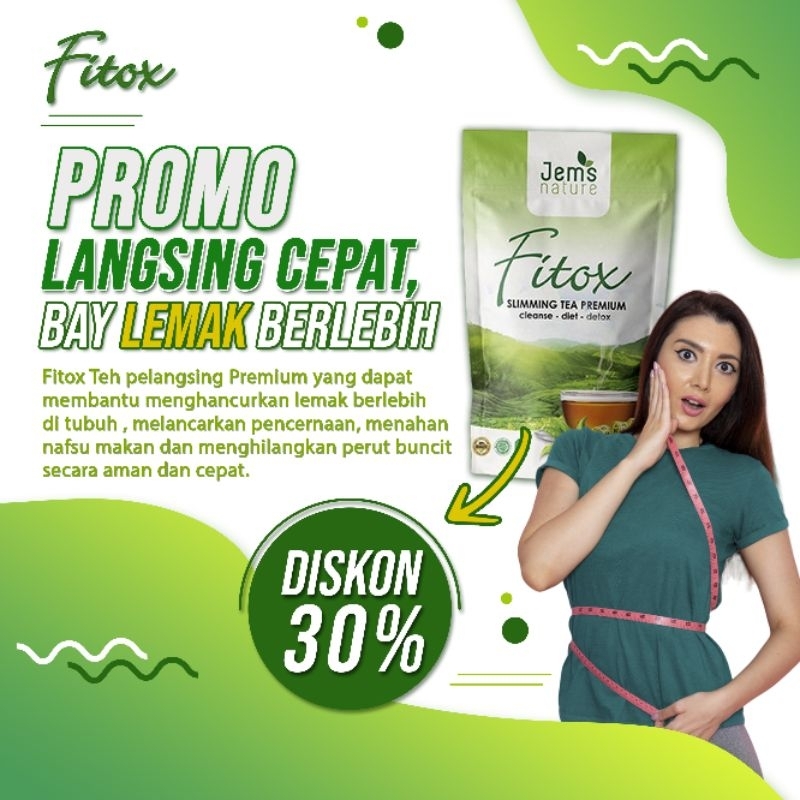 FITOX Slimming Tea Original exp 2025