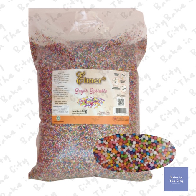 

80 Elmer Sugar Sprinkle 1kg - REPACK ➷Bayar Di Tempat