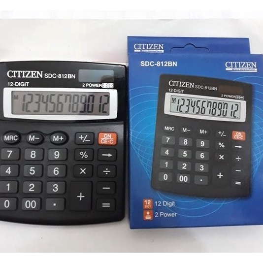 

Terlaris Kalkulator Calculator CITIZEN SDC-812 BN 12 Digit Warna Hitam 812 BN ➻➶✱✼